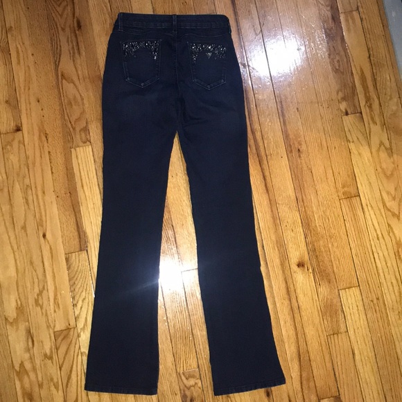 Dark blue studded Guess Jeans - Picture 2 of 8